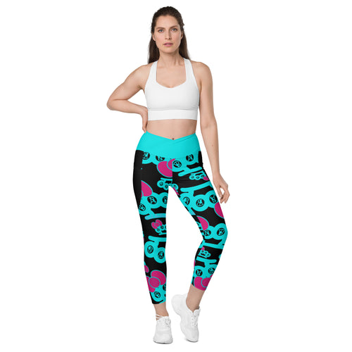 Crossover leggings with pockets 01