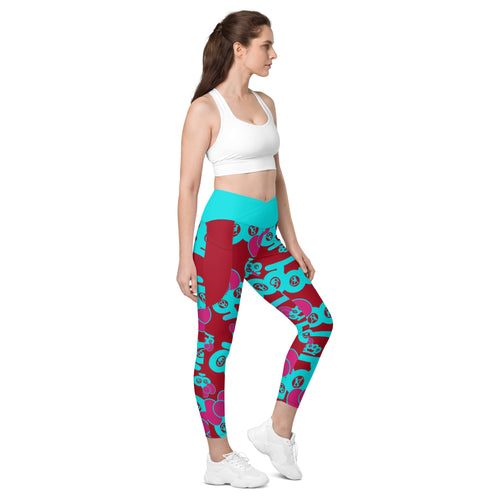 Crossover leggings with pockets 03